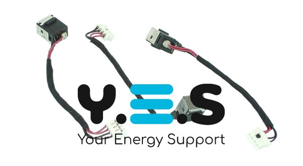 Розʼєм живлення Lenovo Ideapad Y450/Y450A/Y450G/Y450M з кабелем HY-LE006