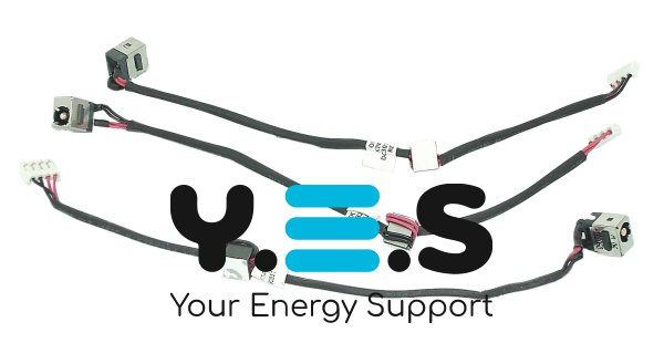 Розʼєм живлення Lenovo IdeaPad Y550, Y550A, Y550P з кабелем (HY-LE024)