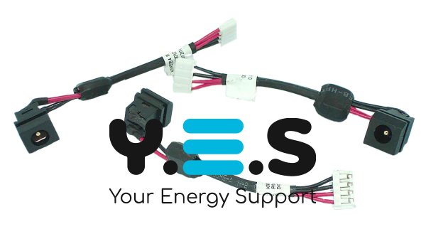 Розʼєм живлення (DC jack) для Lenovo IdeaPad Y650 з кабелем, HY-LE018