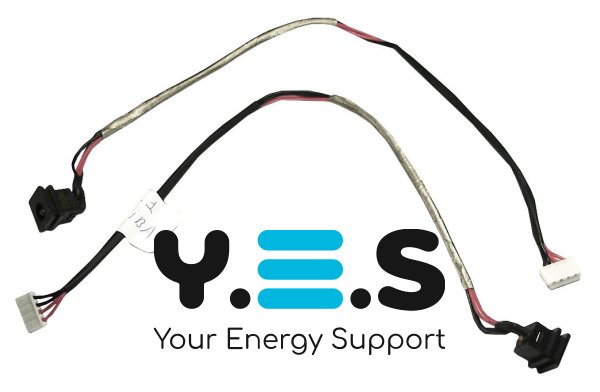 Розʼєм живлення для ноутбука Toshiba 1401000 з кабелем