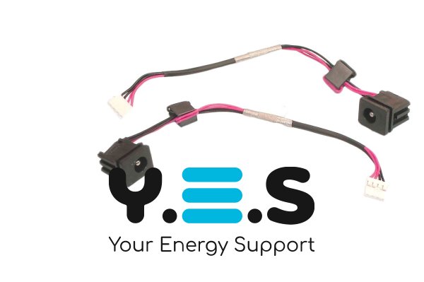 Розʼєм живлення (DC jack) для ноутбука Toshiba Mini NB100 з кабелем HY-T0007