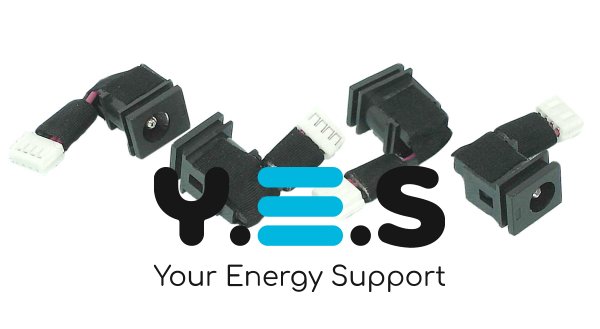 Роз’єм живлення для ноутбука Toshiba Portege R500, R600 з кабелем HY-TO031