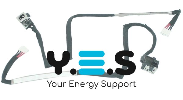 Роз’єм живлення Toshiba Satellite M500, M505, M505D з кабелем, HY-TO020