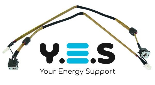 Розʼєм живлення з кабелем HY-TO011 для ноутбука Toshiba Satellite P500, P505