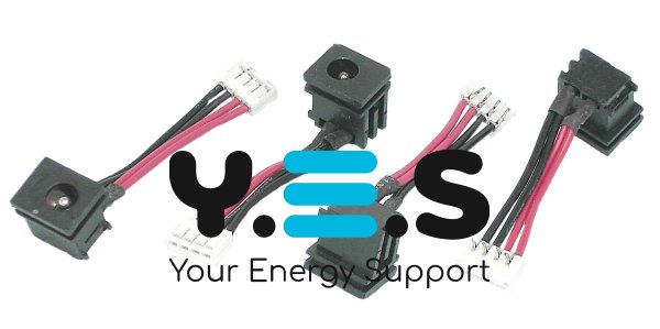 Розʼєм живлення Toshiba Satellite Pro M70 з кабелем, модель HY-TO025