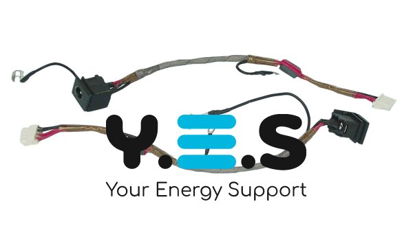 Роз’єм живлення ноутбука Toshiba Satellite U405, U400 з кабелем, HY-TO028