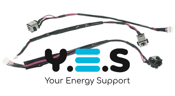 Розʼєм живлення (DC) для ноутбука Toshiba Satellite U500/U505 з кабелем HY-TO033