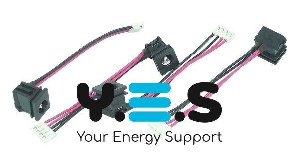 Розʼєм живлення Toshiba Tecra M1/M2/M5/A80 з кабелем HY-TOOO5 3.0 мм