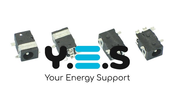 Роз’єм живлення для планшетів №26 1.3×3.7 мм, 9×6×5 мм