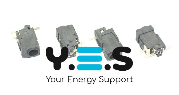 Розʼєм живлення для планшета №13 1.3×3.7 мм, центральний контакт 1.3 мм