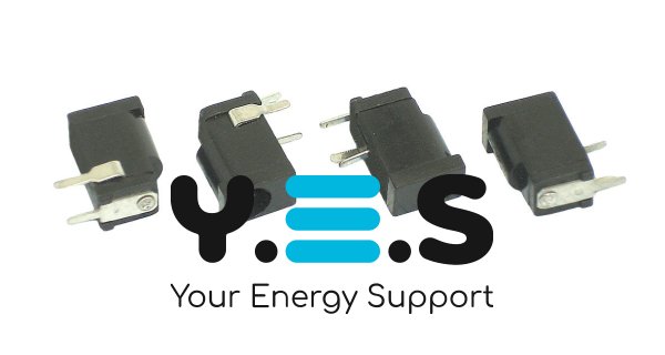 Розʼєм живлення №21 1.3×3.7 мм для планшетів та е-книг, гніздо 11×5×7.5 мм