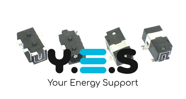 Розʼєм живлення №22 для планшета/е‑книги 1.7×5 мм, гніздо 11.5×6×5 мм