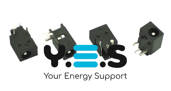 Розʼєм живлення №32 для планшетів і електронних книжок, 1.3×5 мм, 13×8×6 мм