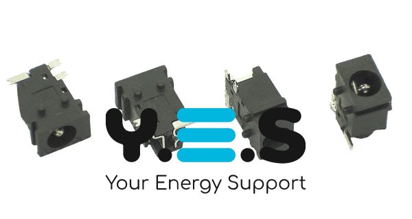 Роз’єм живлення №33 для планшетів та е-книг (1.7×5 мм), 13×9×6 мм