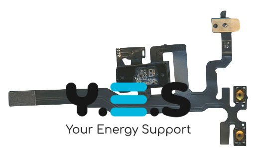 Шлейф аудіороз’єму для Apple iPhone 4S, чорний