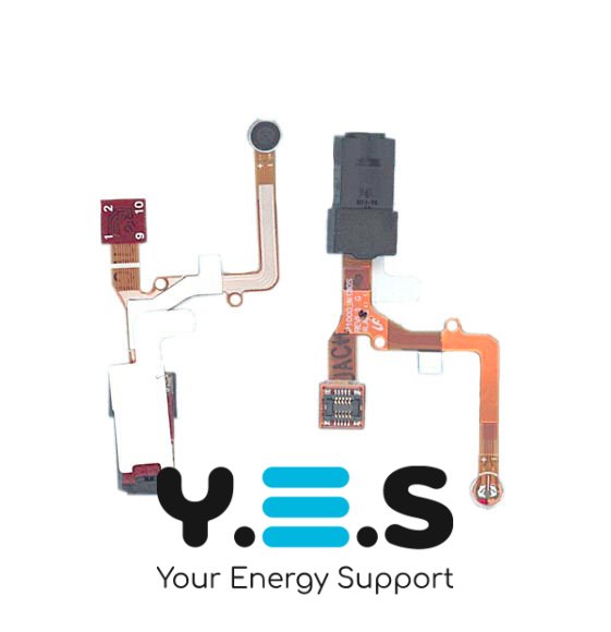 Шлейф аудіороз’єму (роз’єм навушників) для планшета Samsung P1000