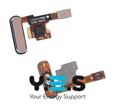 Шлейф кнопки Home зі сканером відбитка пальця для Xiaomi Mi 5, золотий