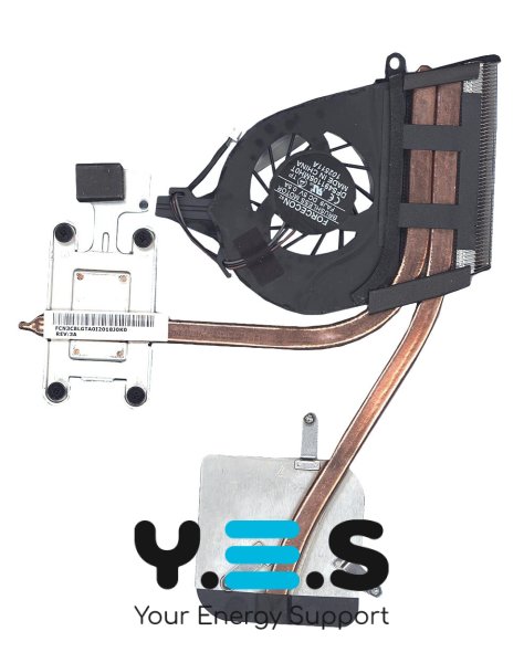 Система охолодження ноутбука Toshiba Satellite L650D, 5V 0,5A, 3-pin