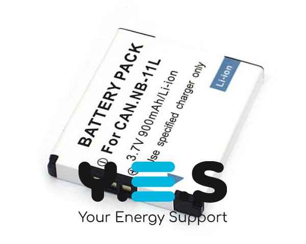 Акумулятор Li‑ion для Canon NB‑11L (Digital IXUS), 3.7V 1200 мА·год