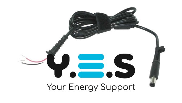 Кабель DC живлення для блока Dell 90W, штекер 7.4×5.0 мм