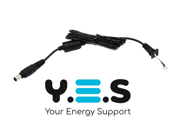 DC-кабель живлення для блока Sony 90W, штекер 6.5×4.4 з PIN