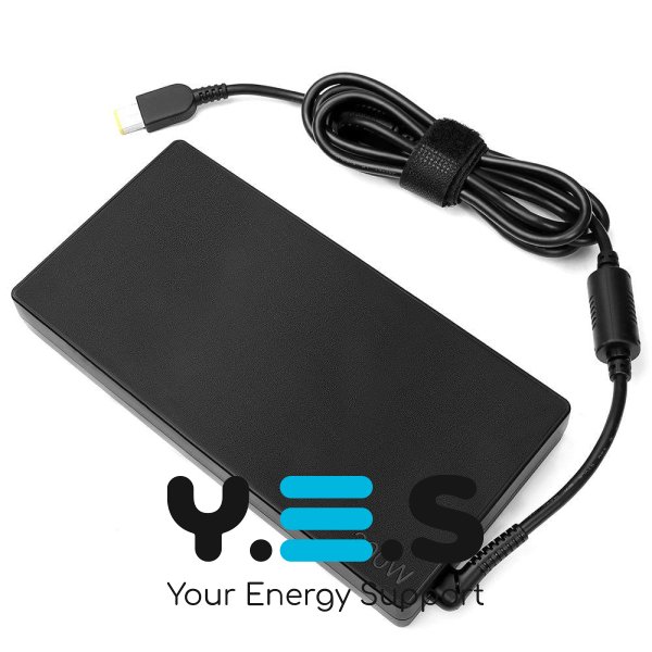 Блок живлення для ноутбука Lenovo 20V 15A 300W Square USB Slim, без кабелю 220V