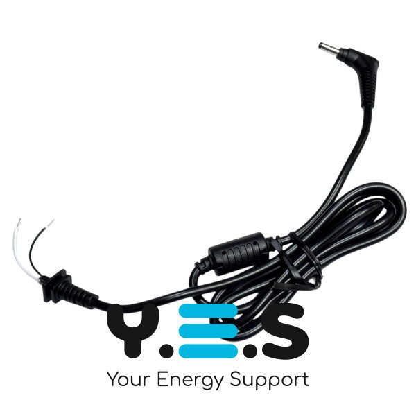 Кабель живлення для блока Lenovo, штекер 4.0×1.7 мм, 90W, довжина 110 см