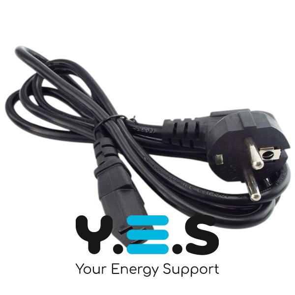 Мережевий кабель живлення 220V з роз’ємом IEC C13, довжина 1,2 м