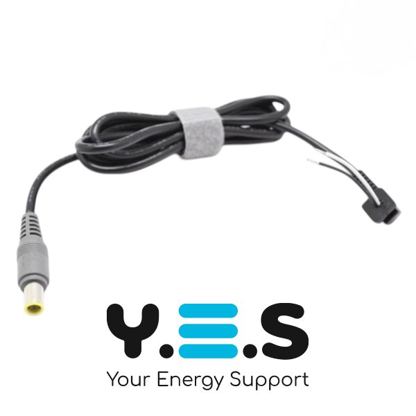 DC-кабель живлення для блока Lenovo 7.9×5.5 мм, 90W, 110 см, Original