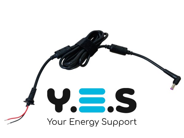 Кабель живлення для блока Acer 5.5×1.7 мм, 240W, 170 см