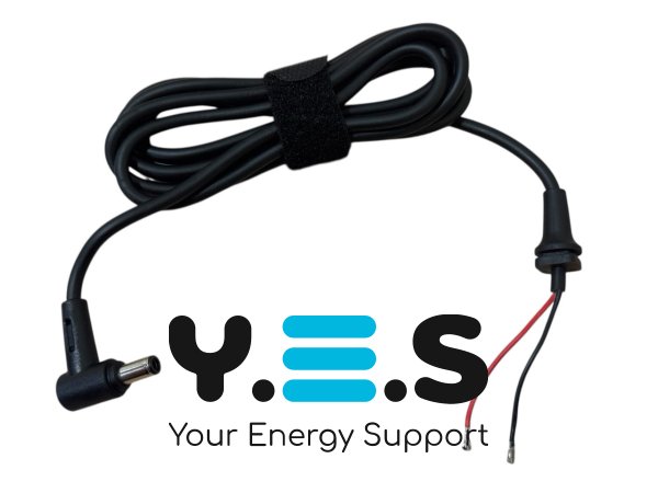 Кабель живлення для Asus, штекер 6.0×3.7 мм (PIN), 240W, 170 см, без феритового кільця