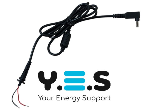 Кабель живлення для блока Asus 4.0×1.35 мм, 90W, довжина 110 см