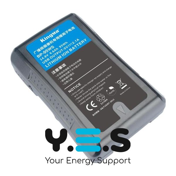 Акумулятор V-Mount KingMa BP-95W 6600mAh для камер Sony/Panasonic/Blackmagic
(71 символ)