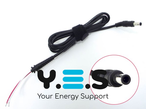 DC-кабель живлення 5.5×3.0+Pin для ноутбуків Samsung, сумісний з БЖ 40W/60W/90W