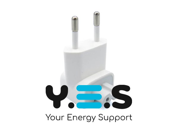 Вилка живлення 220V під євро-розетку для Apple MacBook, iPad, MagSafe, MagSafe2