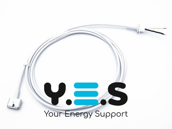 DC-кабель MagSafe2 для Apple 45W/60W/85W від блока живлення до ноутбука, T-shape