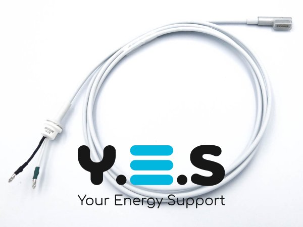 DC-кабель Apple MagSafe 45W/60W/85W від блока живлення до ноутбука, L-Shape, Original