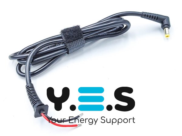 DC-кабель живлення 5.5×1.7 для Acer, від блока до ноутбука (120W/135W/150W/180W)