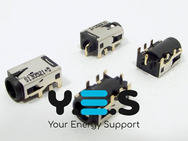 Розʼєм живлення для Asus ZenBook UX21/UX31/UX32/UX32A, VivoBook X201/X202/X202E/S200E/S400CA 4.0×1.35 (PJ087/PJ078/PJ203/PJ508)