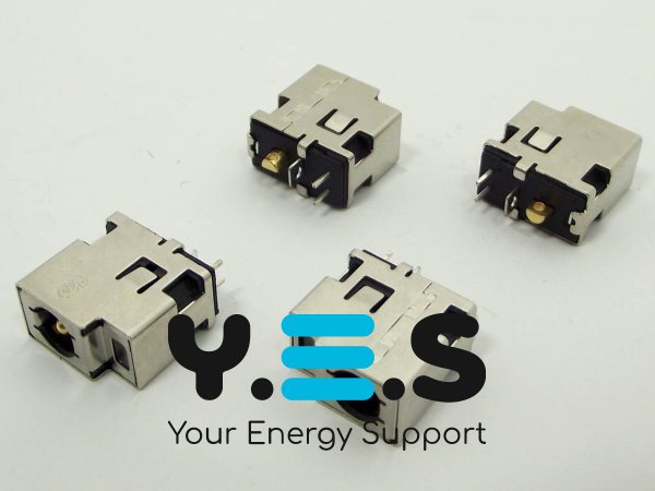 Розʼєм живлення (DC Jack) для ноутбука HP CS-233 DC195: Compaq, Pavilion, Sleekbook 14, 4.8×1.7