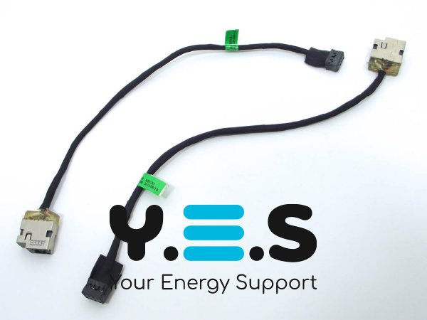 Розʼєм живлення HP 14-D/14-D100/15-D/15-D100/15-R/15-r011dx/15-r024nr/15-r029wm/15-r032ds/255 G3 747116-001 4.5*3.0+Pin з кабелем