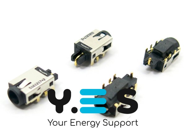 Розʼєм живлення (DC Jack) для ASUS X553, X453, X553MA, F553MA, K553MA, X453MA 4.0×1.35