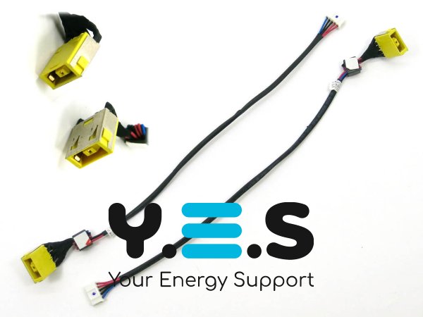 Розʼєм живлення Lenovo Ideapad G400/G405/G490/G500/G505/G510 (USB+pin) з кабелем