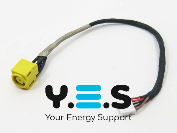 Розʼєм живлення для Lenovo IdeaPad V580/V580A/V580C/B590/V590 (7.9×5.5+Pin) з кабелем