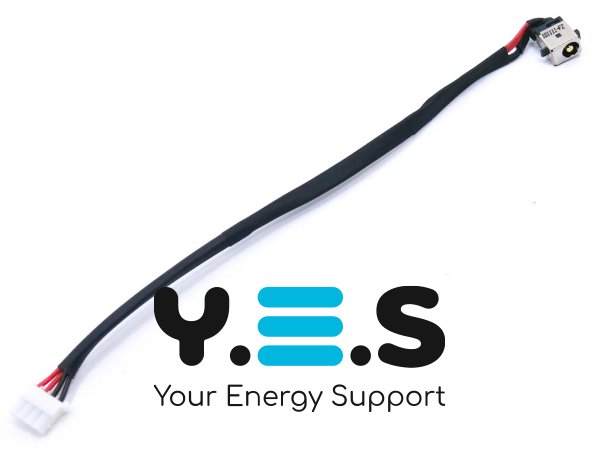 Розʼєм живлення ноутбука ASUS N56, N56DP, N56V, N56VJ, N56VM, N56VZ з кабелем 5.5×2.5