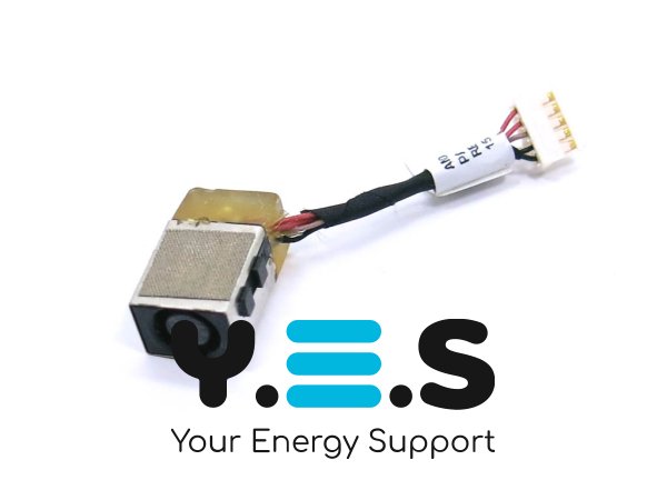 Розʼєм живлення для Dell Inspiron 15 7547/7548 01H8X3/1H8X3 DD0AM6AD000 7.4×5.0 з кабелем