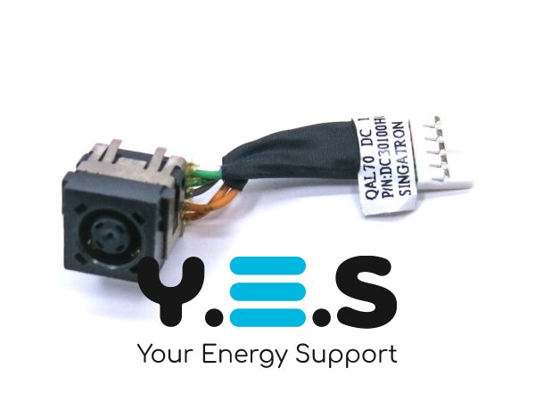 Роз’єм живлення Dell Latitude 6430U/E6430U 28HV9 DC30100LT00 7.4×5.0 pin з кабелем