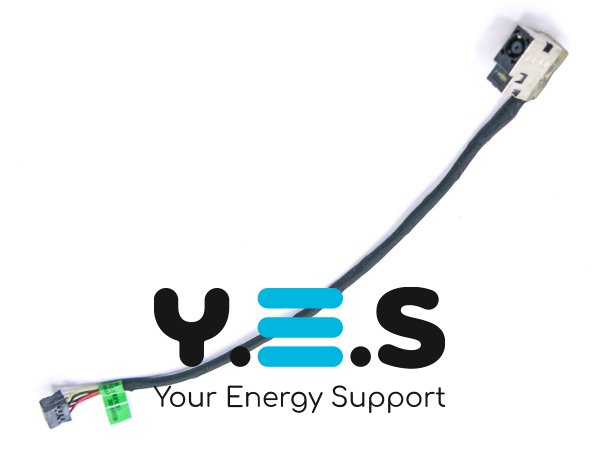 Розʼєм живлення для ноутбука HP Envy 15-J, 15-R, 15-G (4.5×3.0+Pin) з кабелем