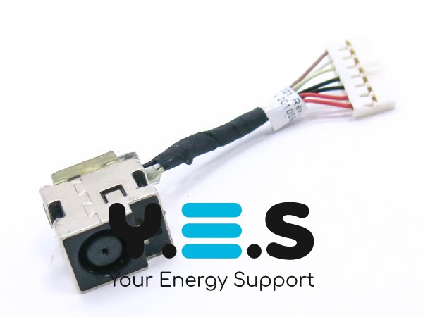 Розʼєм живлення ноутбука HP Pavilion DM4, DV3-4000, DV4-4000, DV4T-4100, DV4T-4200, CQ32 з кабелем (7.4*5.0, центр. пін)