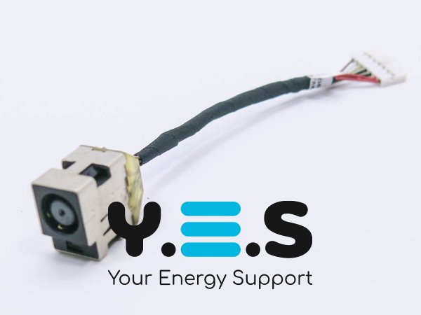 Роз’єм живлення для ноутбука HP Pavilion DV5-2000 Series 7.4×5.0 (central pin) з кабелем